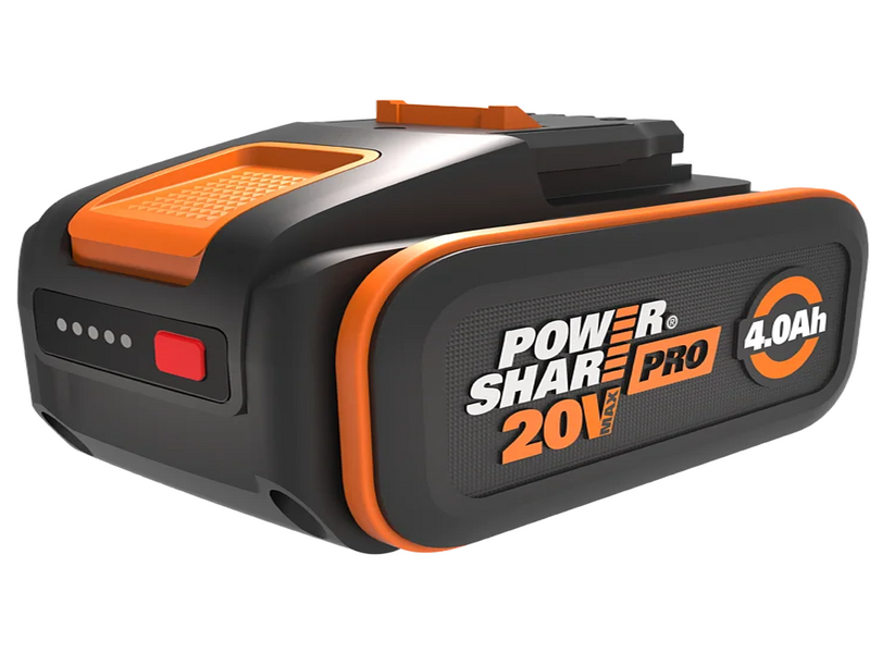 Worx WG733E - Tondeuse &agrave; batterie - 20 V/4 Ah - Largeur de coupe 33 cm