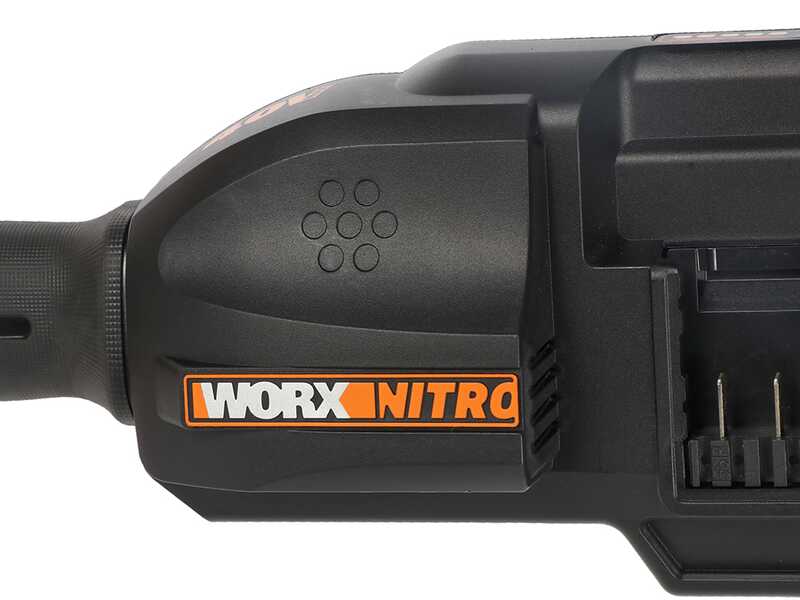 Worx Nitro WG185E - D&eacute;broussailleuse &agrave; batterie 40V 2x20V/4Ah + 2 batteries 20V/4Ah offertes