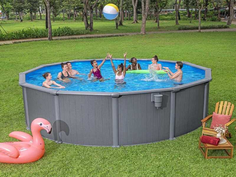 Bestway Hydrium 561CS - &Oslash;549x132 cm - Piscine ronde pour 11-15 personnes