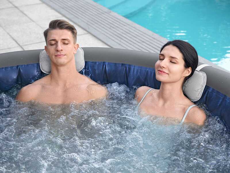 Bestway Lay-Z-Spa Santorini HydroJet 6001T - &Oslash;216x80 cm - Spa gonflable