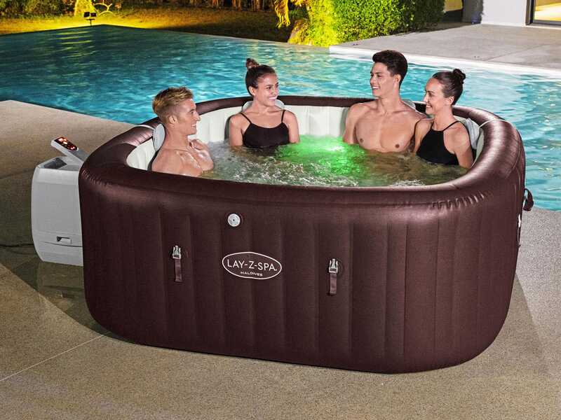 Bestway Lay-Z-Spa Maldives HydroJet Pro 6001U - 201x201x80 cm - Spa gonflable