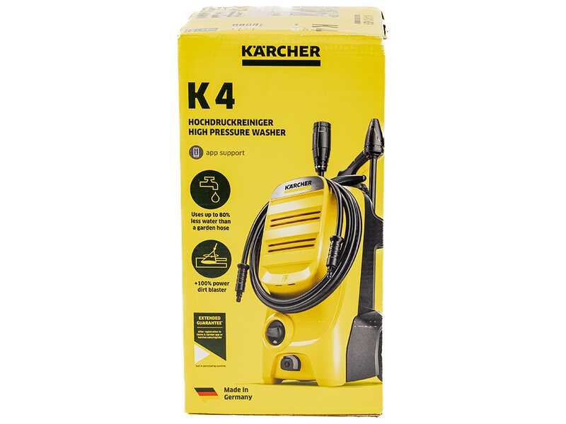 Karcher K4 Classic - Nettoyeur haute pression &agrave; eau froide - 130 bars - 420 L/h