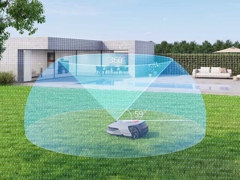 Dreame A1 Pro - Robot tondeuse - Sans installation - Avec Abri