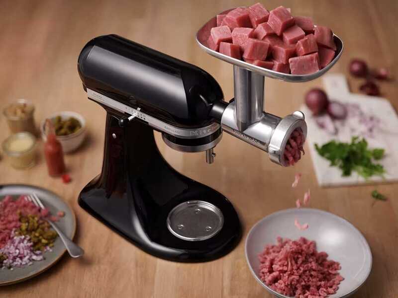 KitchenAid Artisan 5KSM125 Noir Onyx - Batteur m&eacute;langeur plan&eacute;taire &agrave; t&ecirc;te relevable