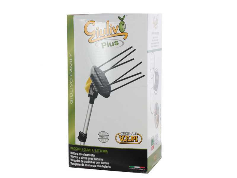 Volpi Giulivo Plus 705L - Peigne vibreur &eacute;lectrique &agrave; batterie 210-310 cm - perche t&eacute;lescopique