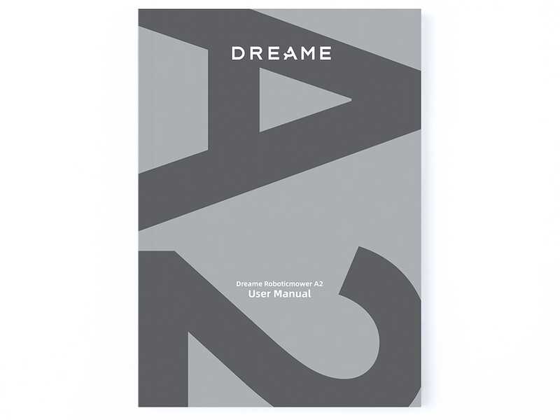 Dreame A2 - Robot tondeuse - Sans installation