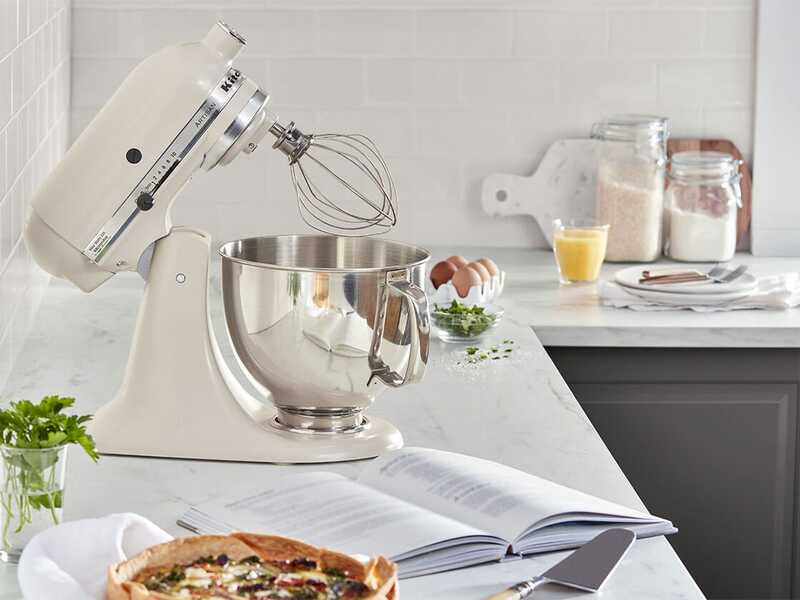 KitchenAid Artisan 5KSM125 Milkshake - Batteur m&eacute;langeur plan&eacute;taire avec t&ecirc;te relevable