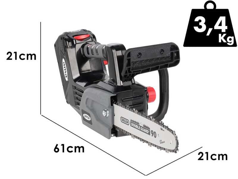 Ama Freemow 98715 - Tron&ccedil;onneuse &agrave; batterie - 40 V 2,5 Ah  - Guide de 30 cm