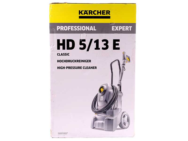 Karcher Pro HD 5/13 E Classic - Nettoyeur haute pression professionnel &agrave; froid - 170 bar max - 500 L/h