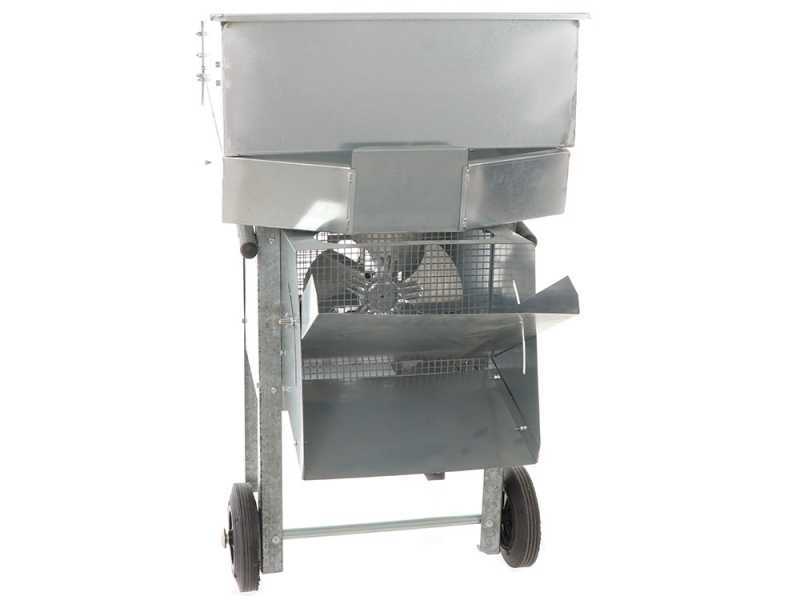 Effeuilleuse pneumatique pour olives Serie Turbo AgriEuro &agrave; air comprim&eacute; - avec grille de pr&eacute;-filtrage