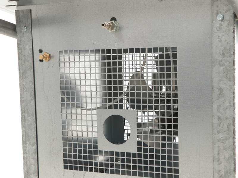 Effeuilleuse pneumatique pour olives Serie Turbo AgriEuro &agrave; air comprim&eacute; - avec grille de pr&eacute;-filtrage
