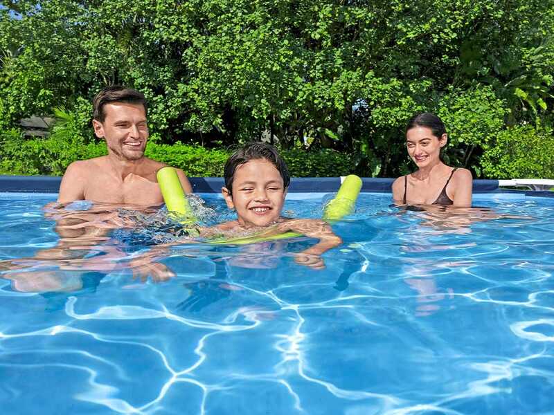 Bestway Steel Pro 56404 - 300x201x66 cm - Piscine hors-sol pour 3-4 personnes
