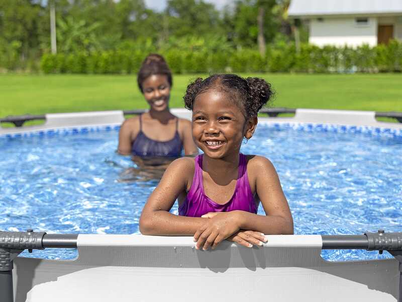 Bestway Steel Pro Max 56416 - &Oslash;366x76 cm - Piscine ronde pour 5-6 personnes