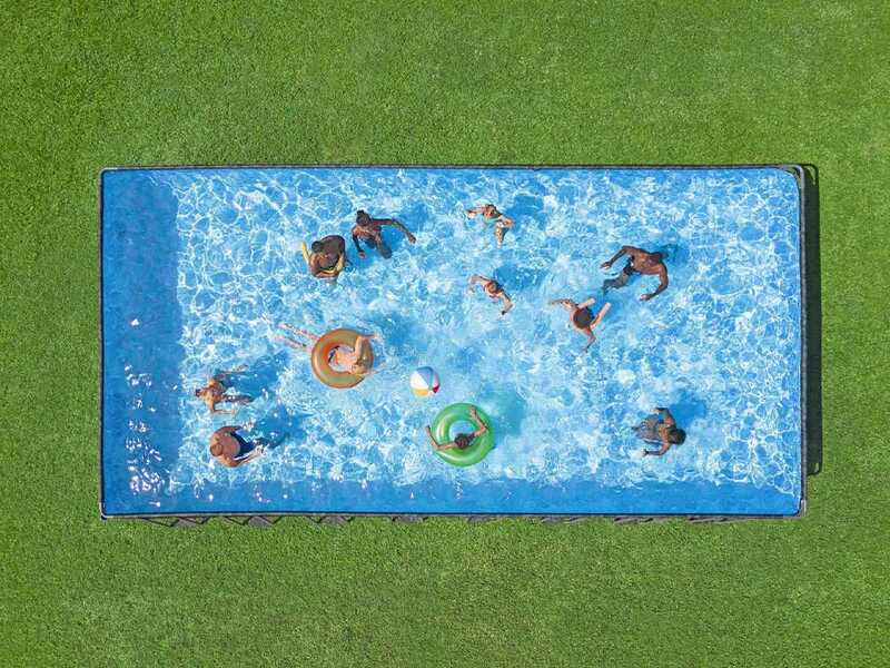 Bestway APX 365 561KJ - 956x488x132 cm - Piscine hors-sol pour 21-25 personnes