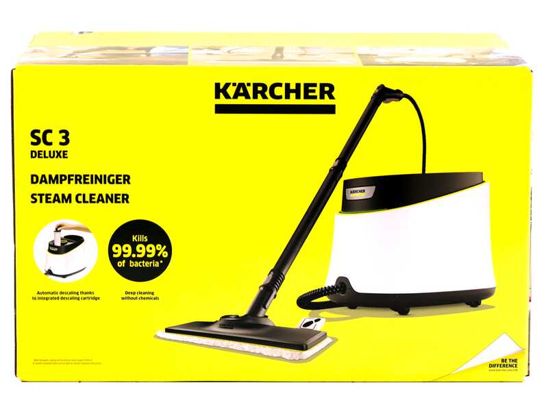 Karcher SC 3 Deluxe - Nettoyeur &agrave; vapeur - 1900 W