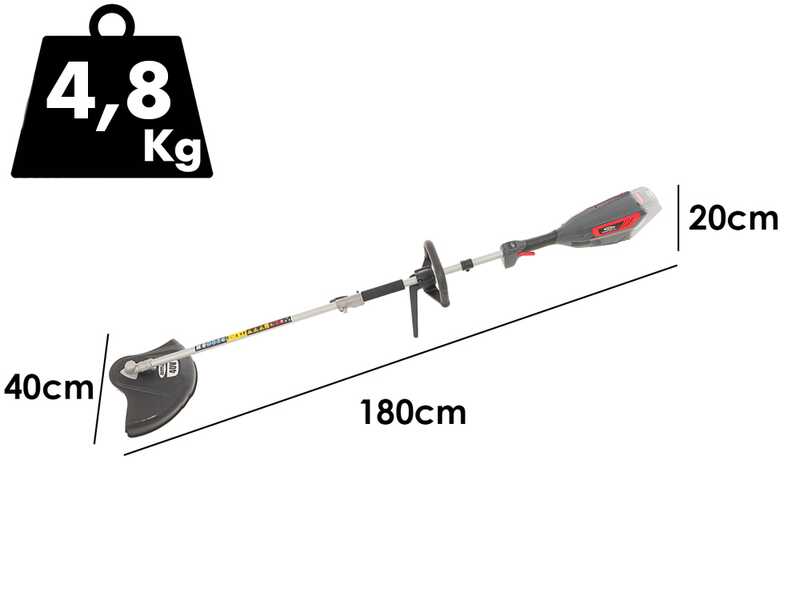 Ama Freemow 98702 - D&eacute;broussailleuse multifonction &agrave; batterie - 40 V - SANS BATTERIES NI CHARGEUR