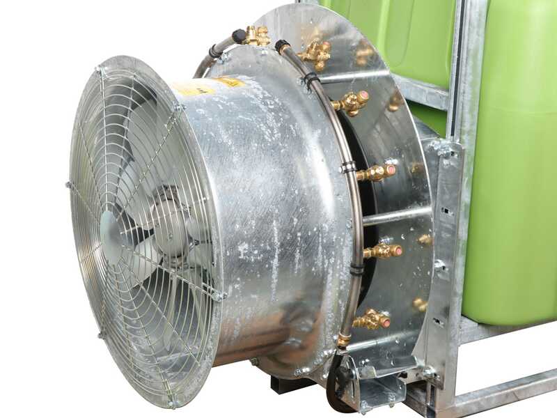 Seven Italy 200 - Atomiseur port&eacute; avec attache &agrave; tracteur pour pulv&eacute;risation - Capacit&eacute; 200 L - Pompe APS 51