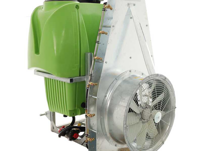Seven Italy 600 - Atomiseur agricole port&eacute; &agrave; tour pour pulv&eacute;risation - Capacit&eacute; 600 L - Pompe APS 71