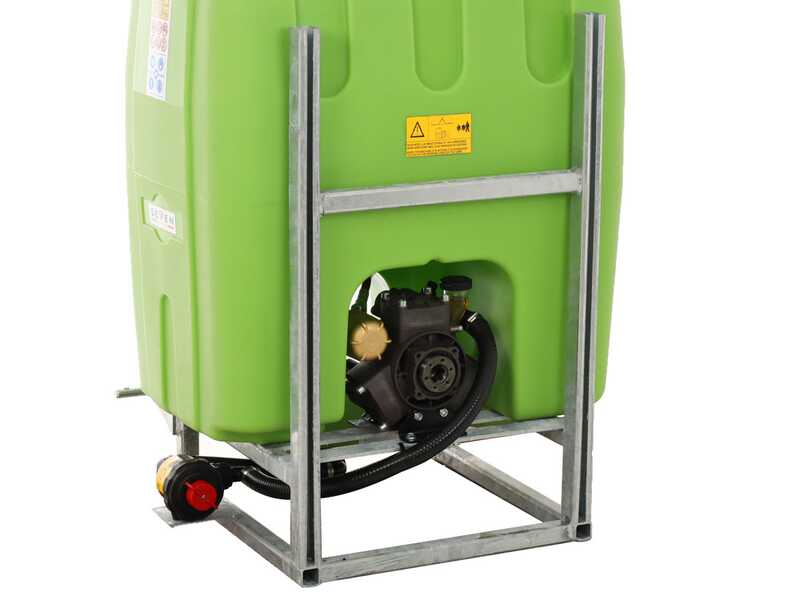 Seven Italy 300L - Cuve de pulv&eacute;risation compacte pour tracteur - Pompe APS71