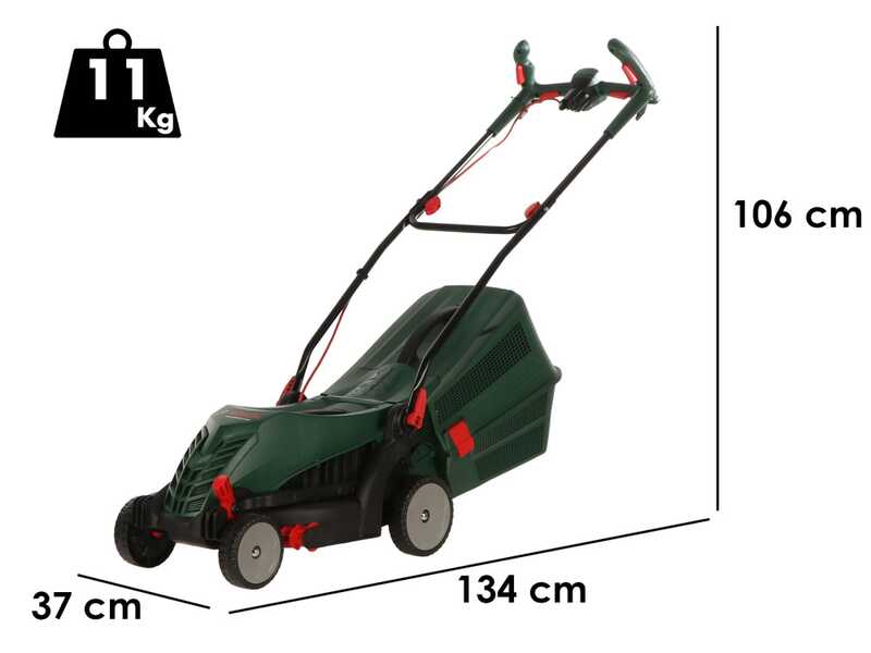 Bosch UniversalRotak 34-405 - Tondeuse &agrave; gazon &eacute;lectrique - 1300 W - Coupe de 34 cm