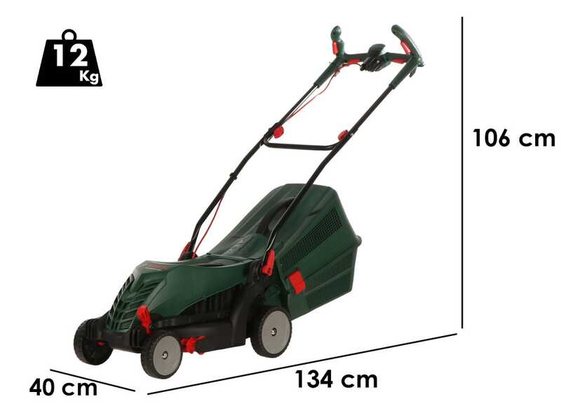 Bosch UniversalRotak 37-555 - Tondeuse &agrave; gazon &eacute;lectrique - 1400 W - Coupe 37 cm