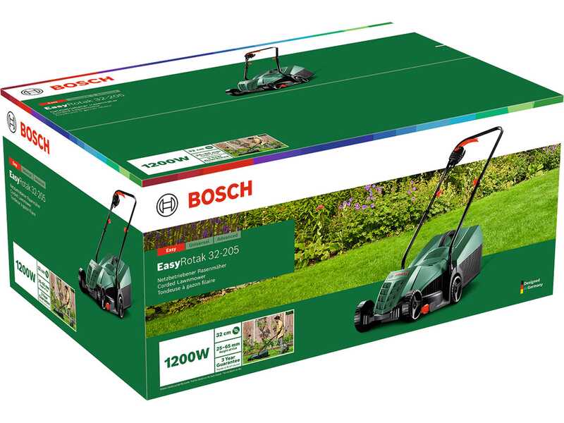 Bosch EasyRotak 32-235 - Tondeuse &agrave; gazon &eacute;lectrique - 1200 W - Largeur de coupe 32 cm