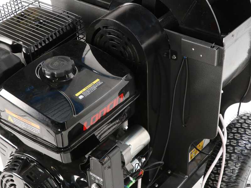 BlackStone DSP 180 L - Broyeur &agrave; essence - avec moteur &agrave; essence Loncin de 420 cm3