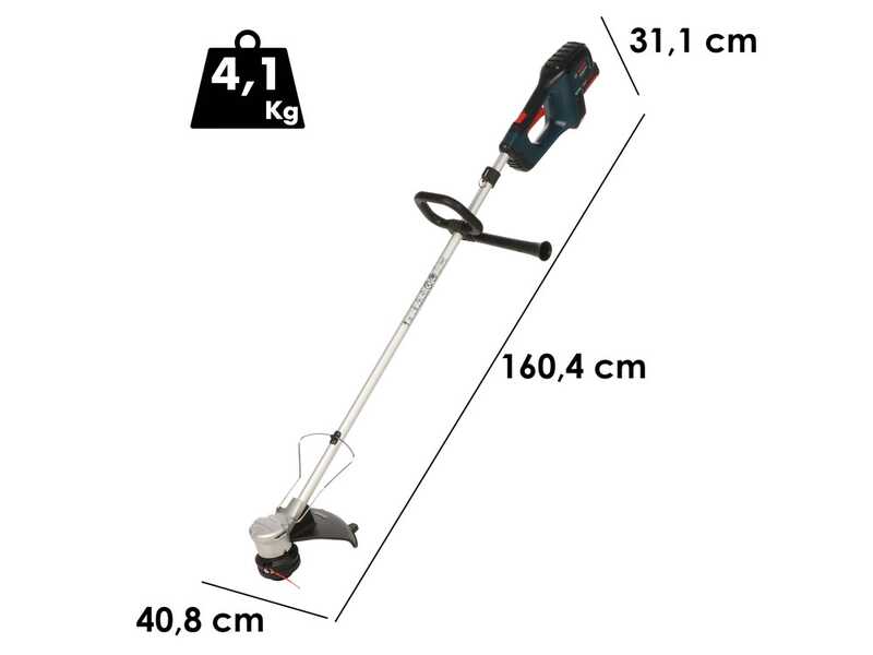 Bosch Professional GFR 18V-23 - D&eacute;broussailleuse &agrave; batterie 18V 4Ah