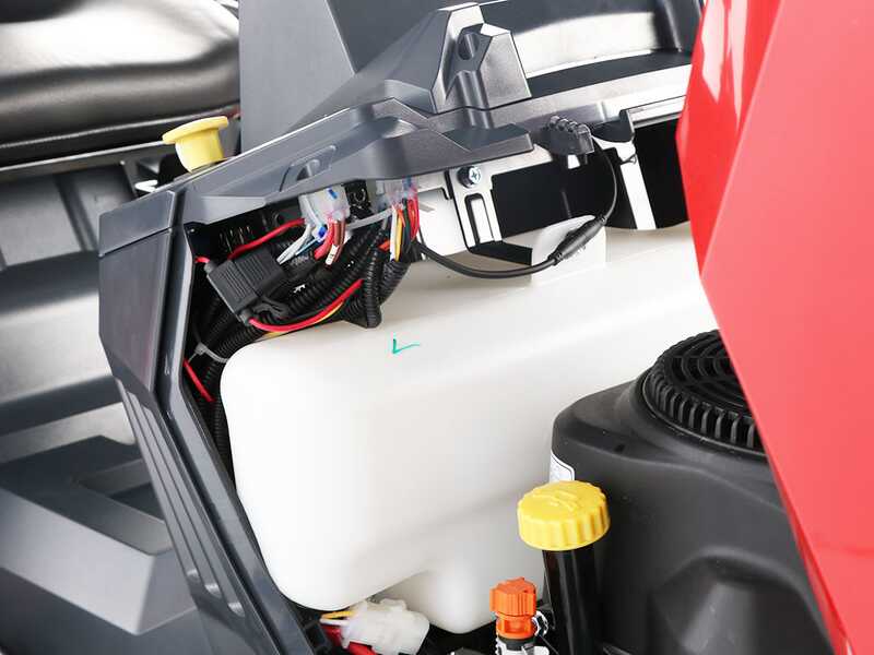 GeoTech-Pro PRTM 180-1080 H-SM - Tracteur tondeuse - Bo&icirc;te de vitesses hydrostatique - &Eacute;jection lat&eacute;rale et mulching