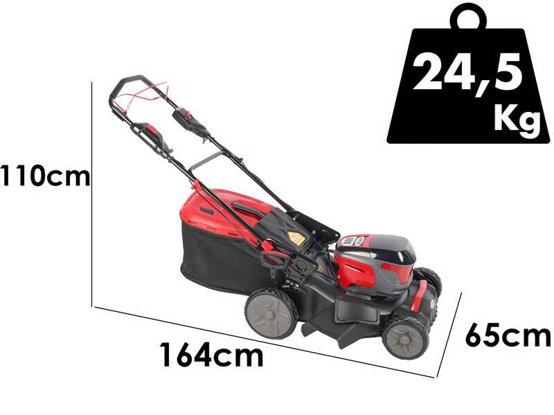 Ama Freemow 98700 - Tondeuse &agrave; gazon autotract&eacute;e &agrave; batterie - 40 V 5 Ah