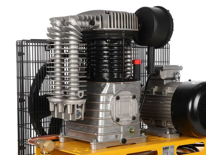 DeWalt DXCMB75T500HFE - Compresseur d'air &eacute;lectrique triphas&eacute; par courroie - Moteur 7,5 CV &ndash; 500 L