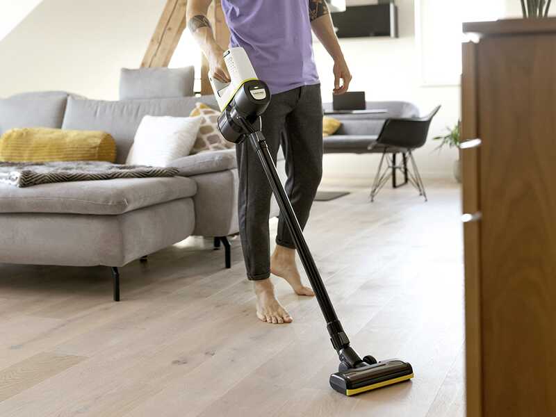 Karcher VC 4 sans fil myHome PET - Balai &eacute;lectrique - 21,6 V - 2,5 Ah