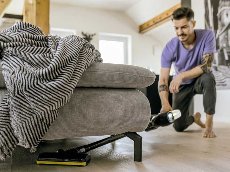 Karcher VC 4 sans fil myHome PET - Balai &eacute;lectrique - 21,6 V - 2,5 Ah