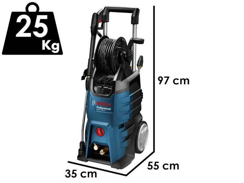Bosch Professional GHP 5-65 X - Nettoyeur haute pression &agrave; eau froide - 160 bars - 498 l/h