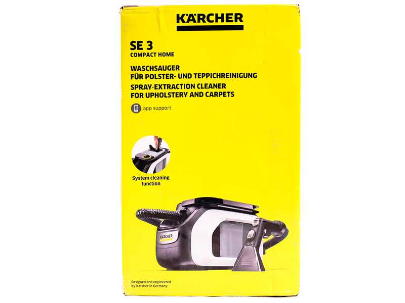 Karcher SE 3 Compact Home - Nettoyeur de sols - Aspirateur &agrave; liquides - 500 W