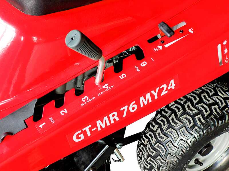 GeoTech-Pro GT-MR 76 - Tracteur tondeuse - Moteur 432 cm3