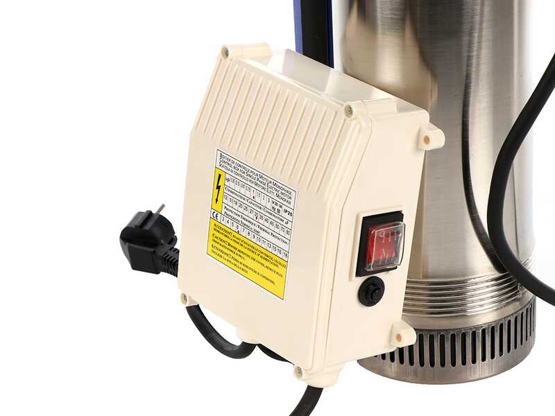 Ribimex PRPVC1102/65F - Pompe immerg&eacute;e pour puits - 1100 W - Eaux claires