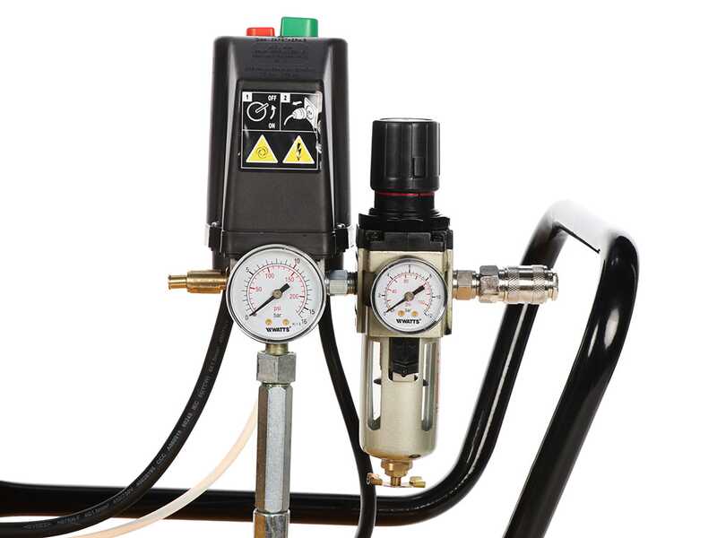 DeWalt DXCMB3T201HE - Compresseur d'air &eacute;lectrique triphas&eacute; par courroie - Moteur 3 CV &ndash; 200 L