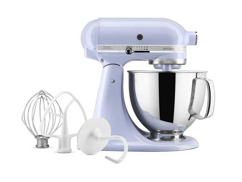 KitchenAid Artisan 5KSM125-ELR Lavender Cream - Batteur m&eacute;langeur plan&eacute;taire avec t&ecirc;te relevable