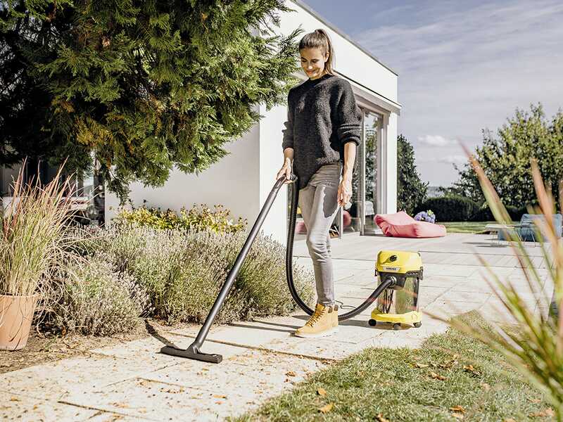 Karcher WD 3 S V-19/4/20 - Aspirateur multifonction - Bidon en acier INOX - 19 L