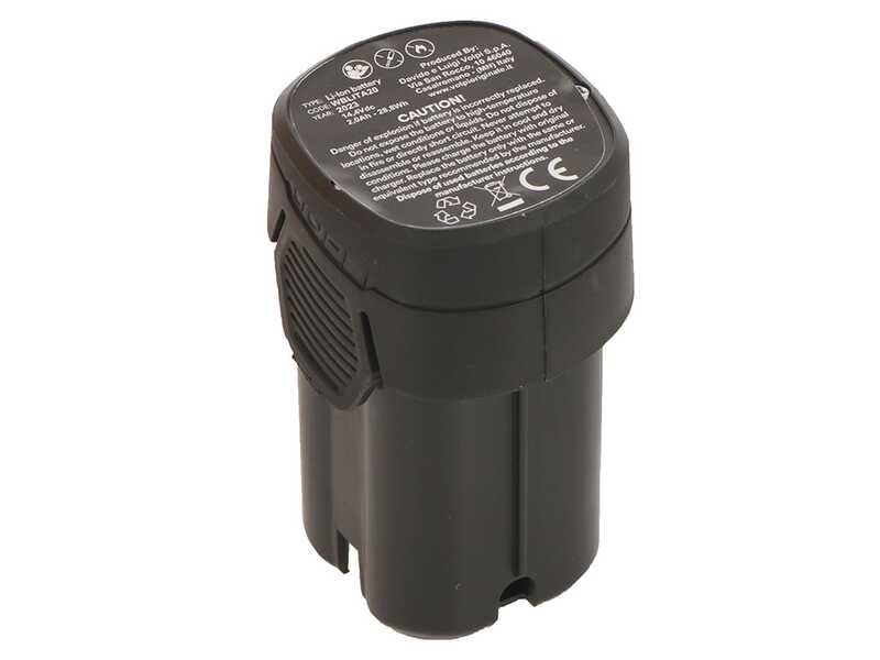 Volpi V-BLACK VITA 16 - Pulv&eacute;risateur &eacute;lectrique &agrave; batterie &agrave; dos sur chariot - Avec tuyau de 2 m