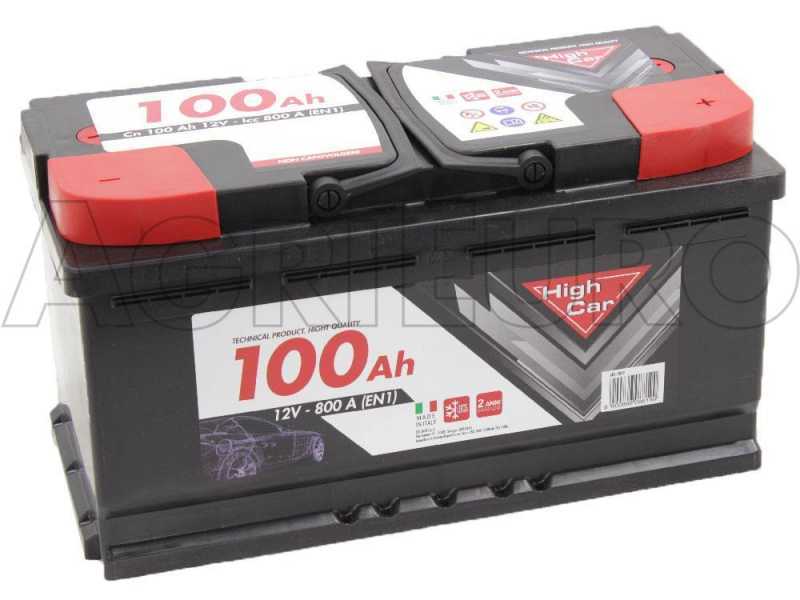 Batterie 100 Ah (100 Amp&egrave;res) adapt&eacute;e aux peignes vibreurs &agrave; batterie