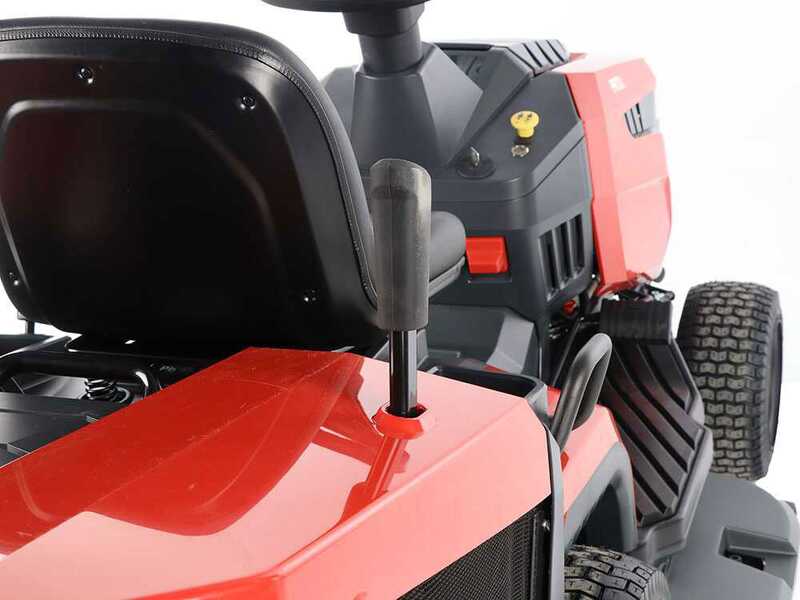 GeoTech-Pro PRTM 200-1020 H-CM - Tracteur tondeuse - Transmission hydrostatique - Bac de ramassage