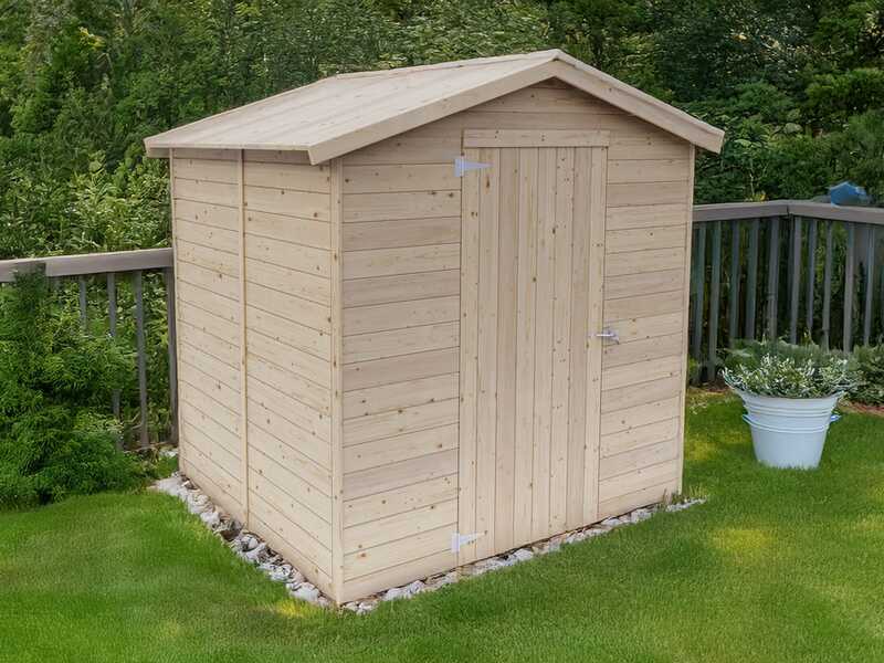 Alce Stefy 200x167 - Abri de jardin en bois - 200 x 167 x 214 cm