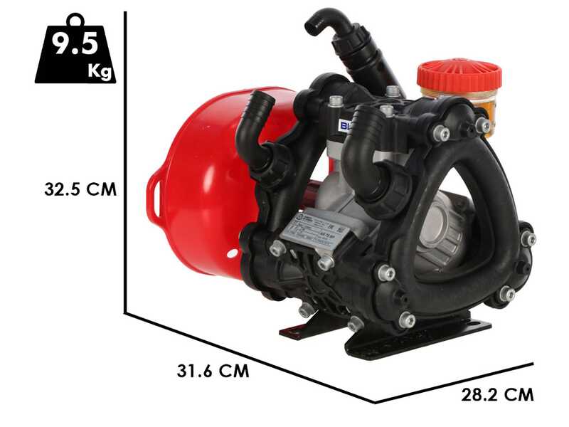 Annovi Reverberi AR 75 BP - Pompe &agrave; basse pression pour d&eacute;sherbage &agrave; tracteur