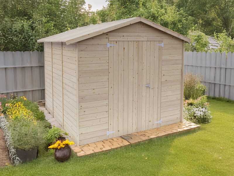 Alce Stefy 238x245 - Abri de jardin en bois - 238x245x220 cm