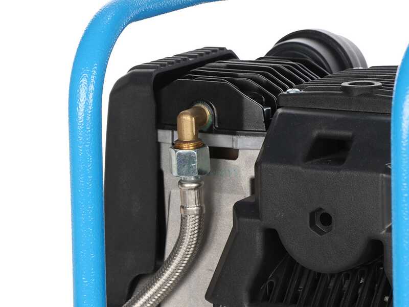 ABAC START QUIETE OS20 - Compresseur d'air &eacute;lectrique monophas&eacute; silencieux - Sans huile - Moteur 2 CV - 6 L