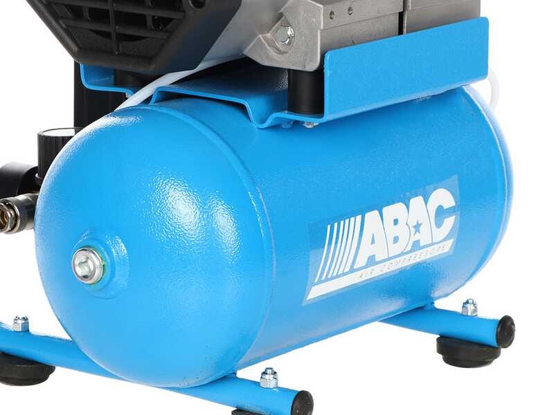 ABAC START QUIETE OS20 - Compresseur d'air &eacute;lectrique monophas&eacute; silencieux - Sans huile - Moteur 2 CV - 6 L