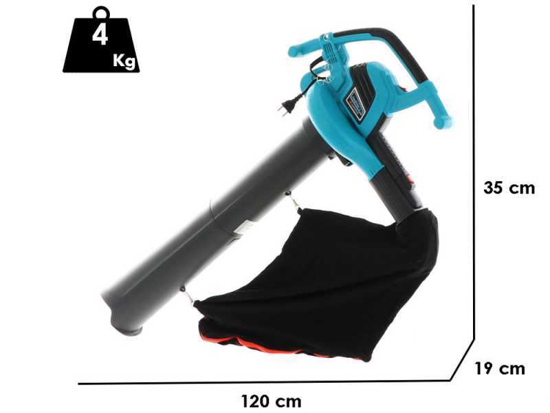 Gardena Ergo Jet 2500W - Souffleur aspirateur de feuilles &eacute;lectrique