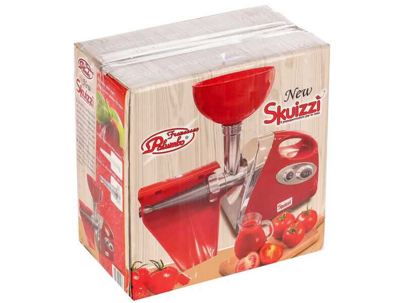 Palumbo Pavi SKUIZZI - Hachoir &agrave; viande multifonction - Presse-tomates 600 W